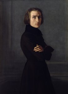 Franz Lisztin (1811-86) muotokuva 1839